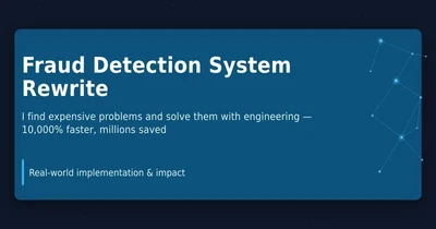 Fraud Detection System Rewrite featured image