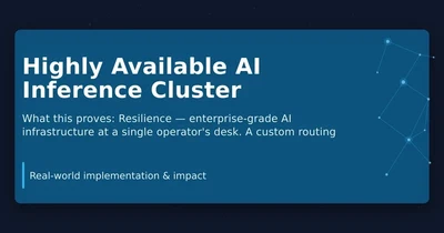 Highly Available AI Inference Cluster featured image