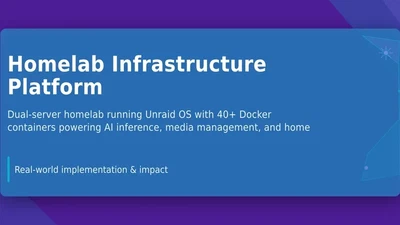 Homelab Infrastructure Platform featured image