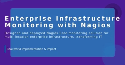 Enterprise Infrastructure Monitoring with Nagios featured image