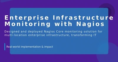Enterprise Infrastructure Monitoring with Nagios featured image