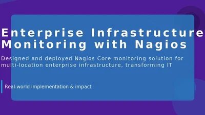 Enterprise Infrastructure Monitoring with Nagios featured image